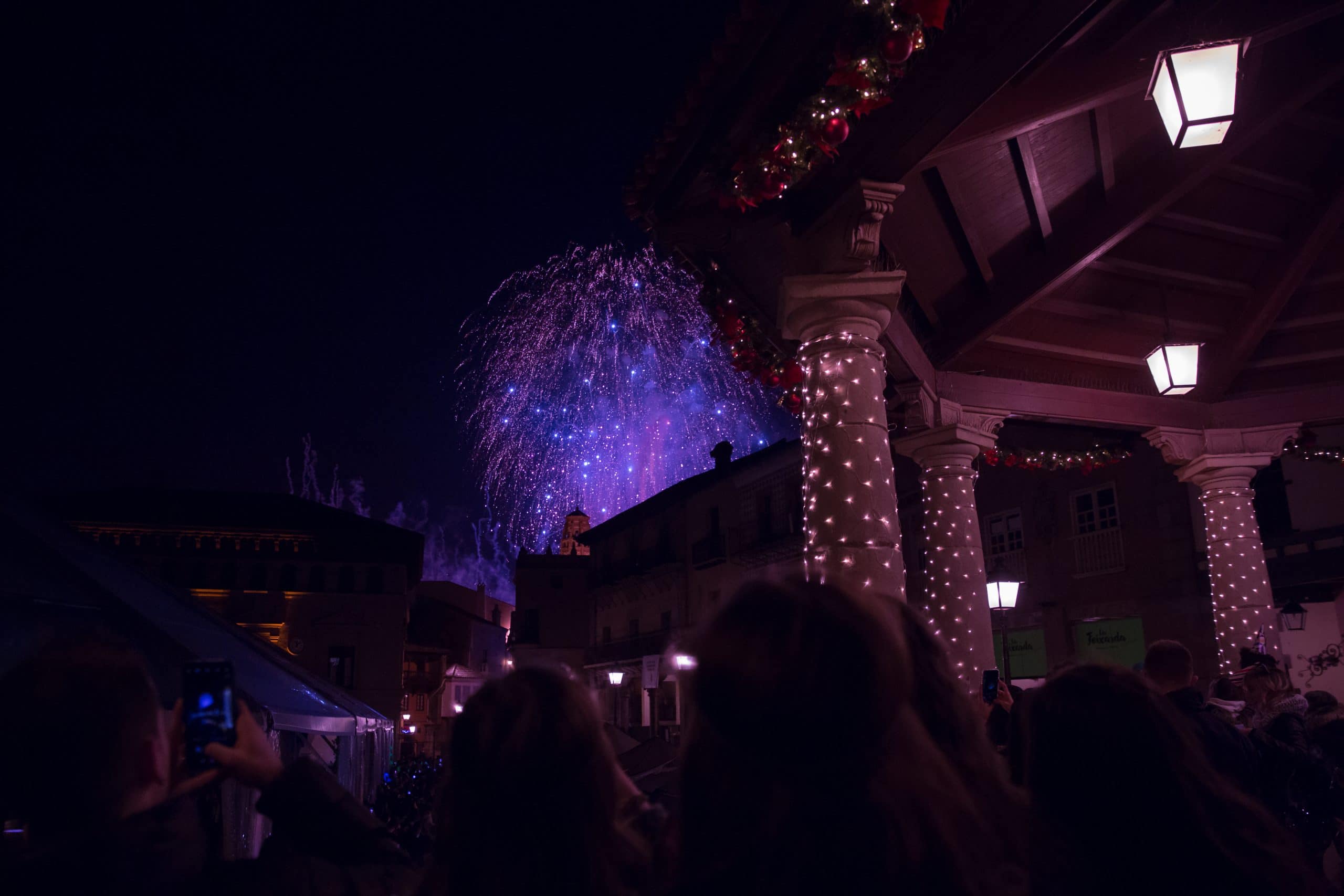 Fiesta fin de año en Barcelona