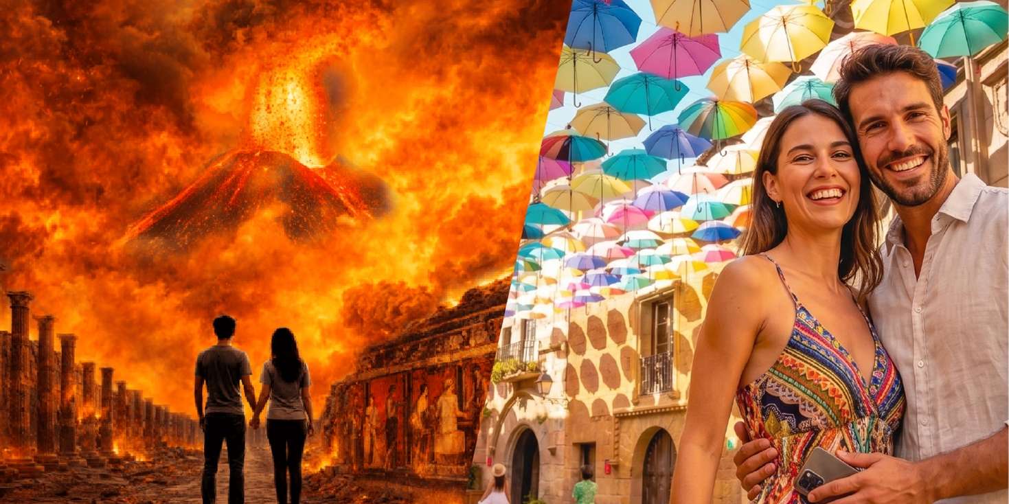 los ultimos dias de pompeya y el poble espanyol