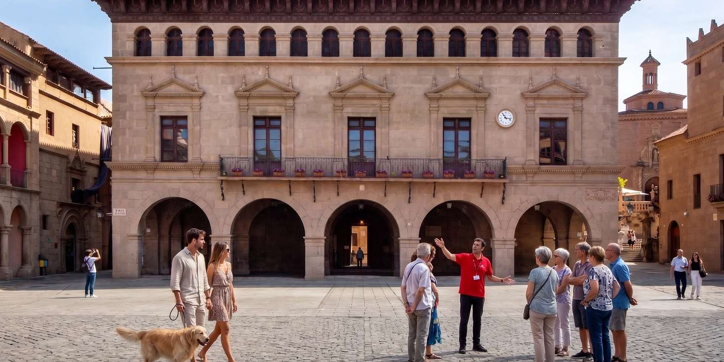 Plaza mayor poble espanyol barcelona
