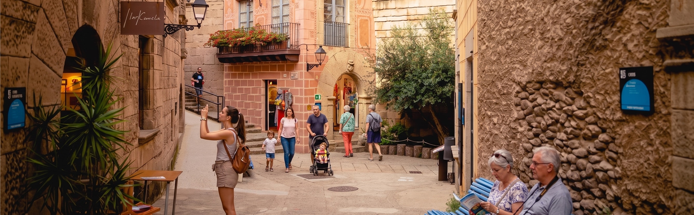 guia para tu visita a poble espanyol barcelona